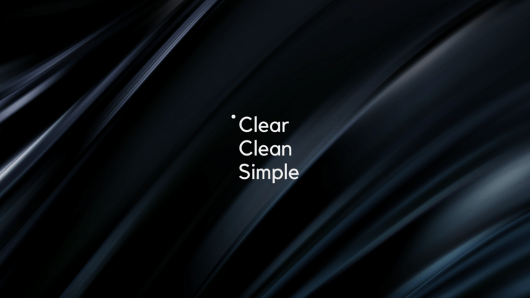 Clear Clean Simple